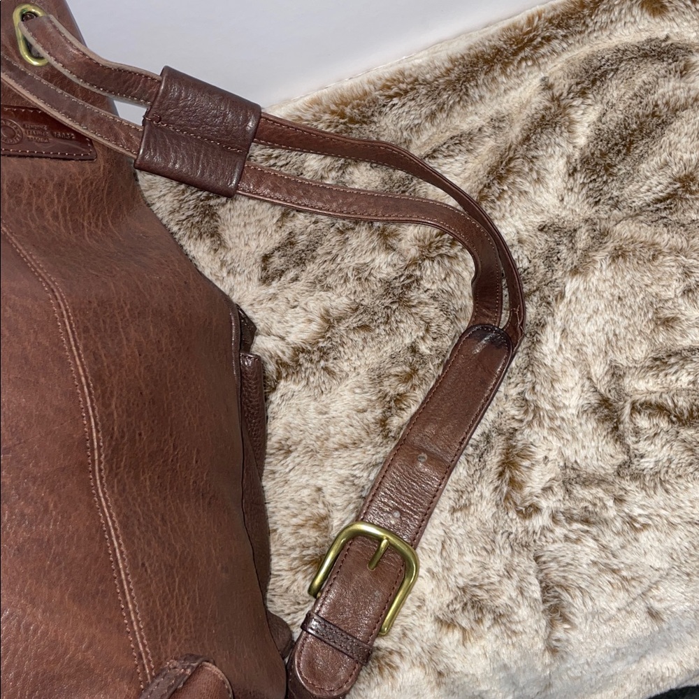 Vintage Fossil Drawstring Sling Backpack - Picture 8 of 17